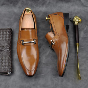 Giày lười công sở da mềm