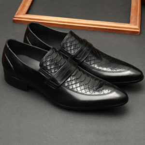 giày lười nam công sở đẹp da bò thật