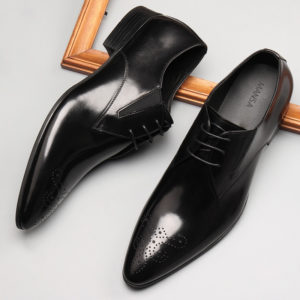 Giày tây công sở giả buộc dây