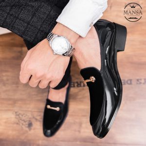 giày cưới nam da bóng m203