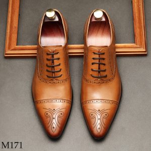 Giày da nam oxford đẹp M171