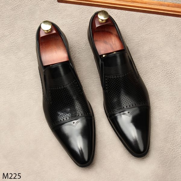 giày lười nam thông thoáng chân M225