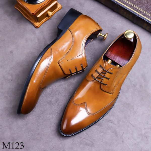 Giày tây nam Derby cao cấp M123